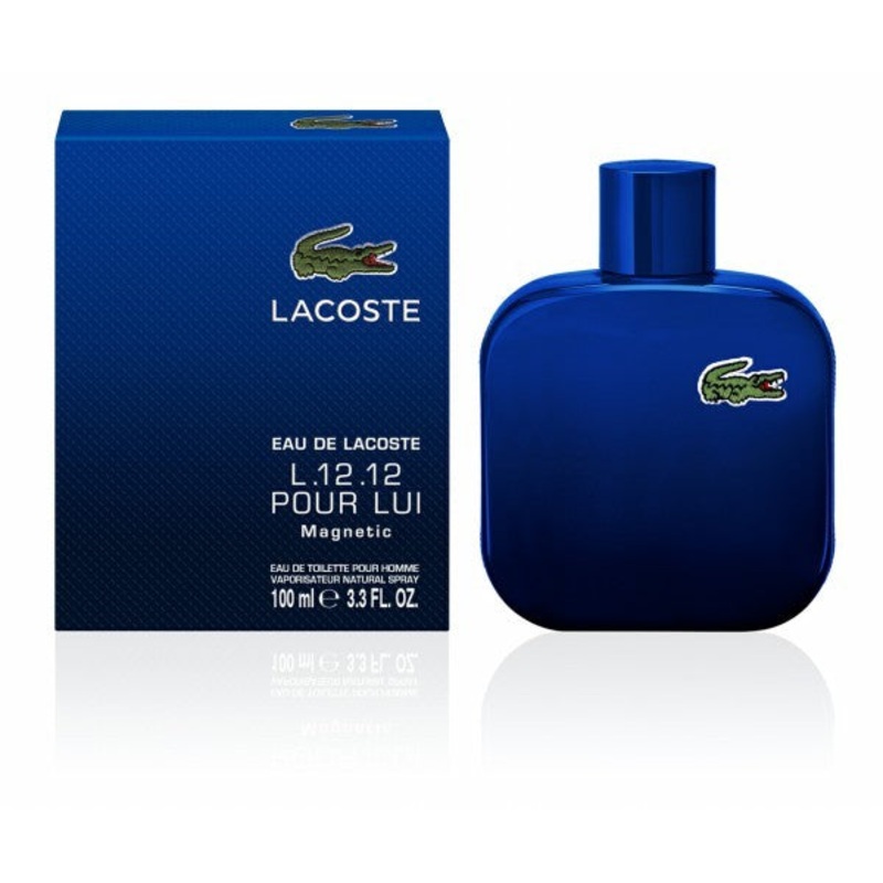 Eau de Lacoste Pour Homme L.12.12 Magnetic by Lacoste 3.3 Oz. Eau De Toilette For Men