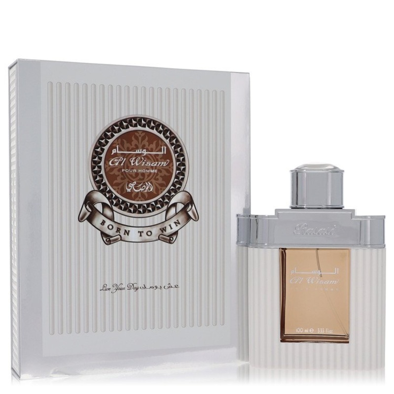 Al Wisam Day Born To Win by Rasasi Eau De Parfum Spray 3.33 oz for Men – Premium Designer Fragrance