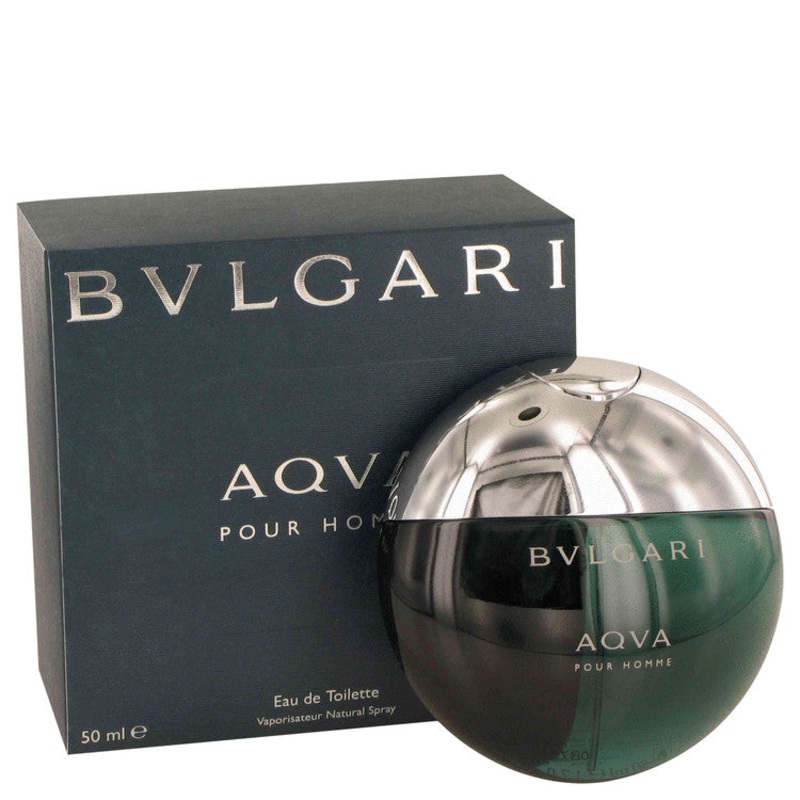 Aqua Pour Homme by Bvlgari For Men Eau De Toilette Spray 1.7 oz