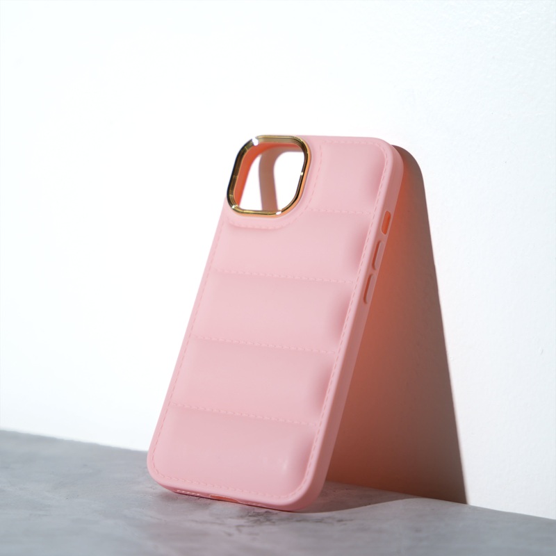 Chokore Cushion Mobile Cover (Pink) IPHONE 14