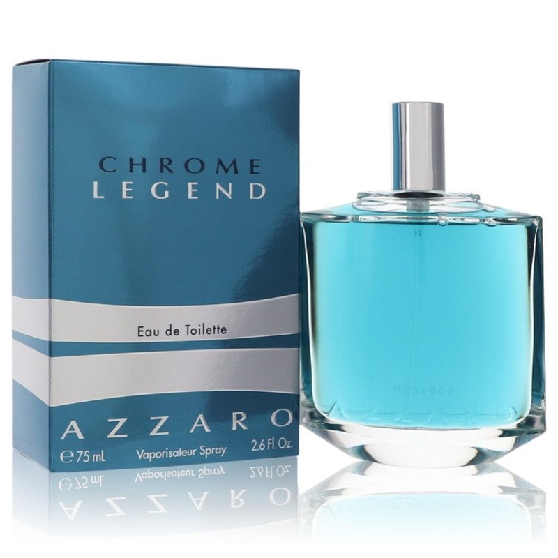Chrome Legend By Azzaro 2.6 Oz Eau De Toilette Spray For Men In Box