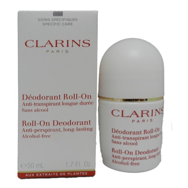 Clarins Gentle Care Roll On Deodorant for Women 1.7 OZ Deodorant for Women