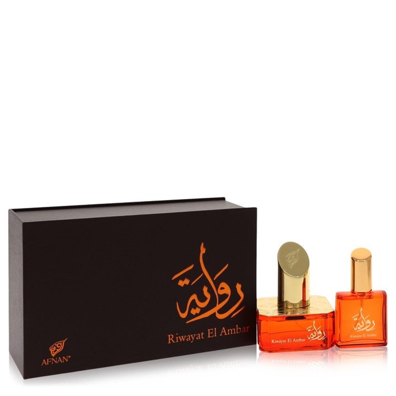 Riwayat El Ambar by Afnan Eau De Parfum Spray + Free .67 oz Travel EDP Spray 1.7 oz for Women – Premium Designer Fragrance