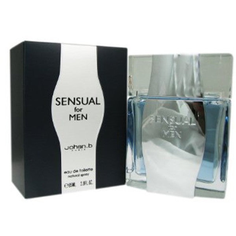 Sensual by Johan B 2.8 Oz. Eau De Toilette For Men