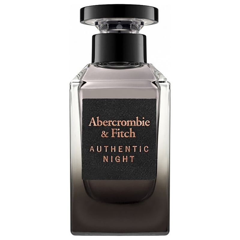Abercrombie & Fitch Authentic Night Eau de Toilette for Men 5ml Atomizer Black