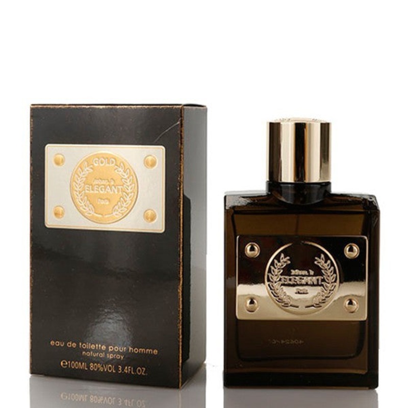 Elegant Gold by Johan B 3.4 Oz. Eau De Toilette For Men