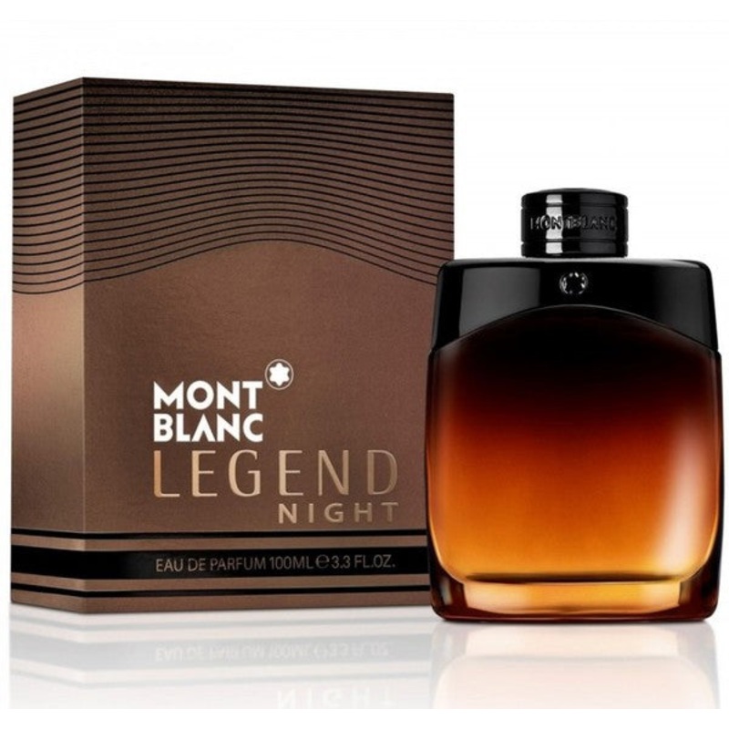 Legend Night by Mont Blanc 3.3 Oz. Eau De Parfum Spray For Men