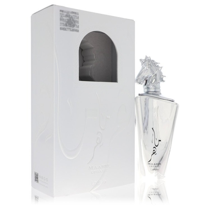 Maahir Legacy By Lattafa Cologne 3.4 Oz Edp Spray For Men – Box