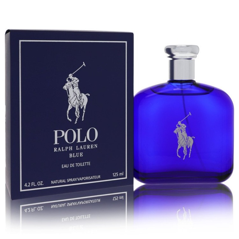 Polo Blue by Ralph Lauren Eau De Toilette Spray 4.2 oz for Men – Premium Designer Fragrance