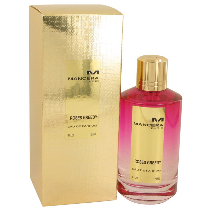Mancera Roses Greedy by Mancera For Women Eau De Parfum Spray (Unisex) 4 oz
