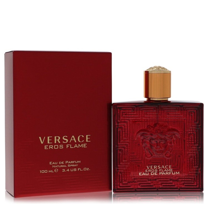 Versace Eros Flame by Versace Eau De Parfum Spray 3.4 oz for Men – Premium Designer Fragrance