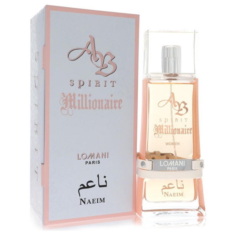 Ab Spirit Millionaire Naeim by Lomani Eau De Parfum Spray 3.3 oz for Women – Premium Designer Fragrance