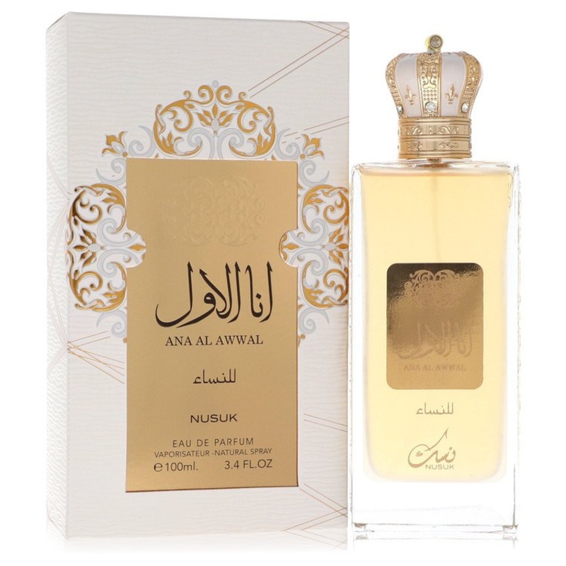 Ana Al Awwal by Nusuk Eau De Parfum Spray 3.4 oz for Women – Premium Designer Fragrance