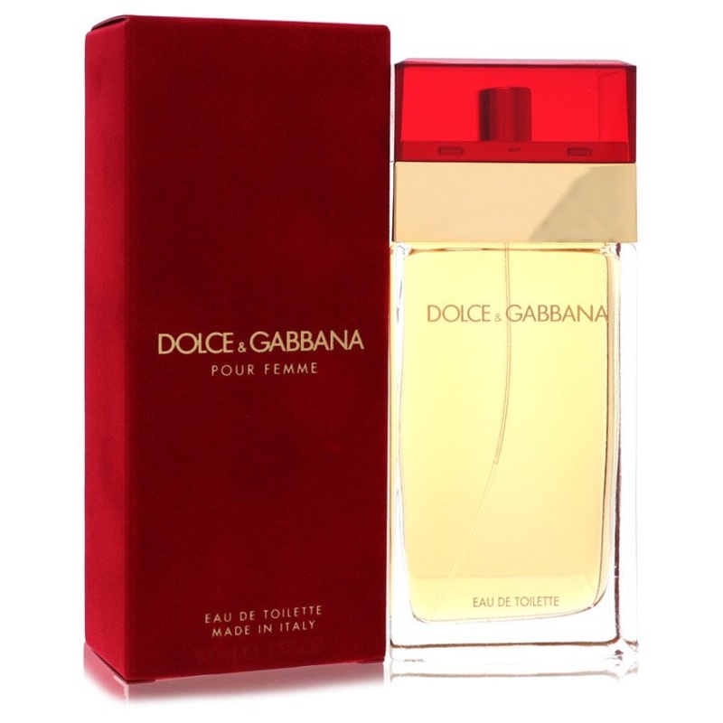 D & G Pour Femme By Dolce & Gabbana Perfume 3.3 Oz Edt Spray For Women – Box