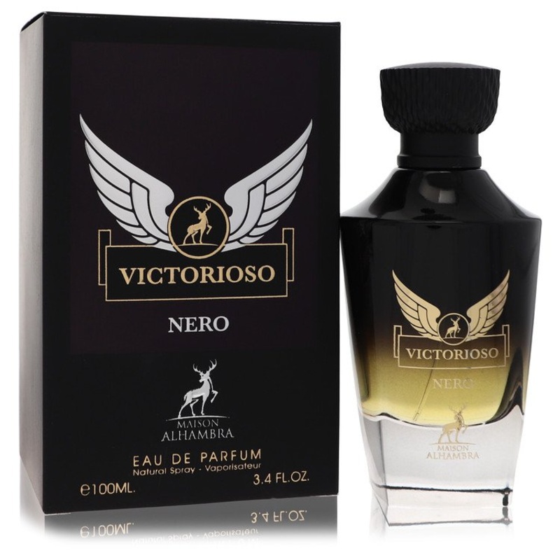 Maison Alhambra Victorioso Nero by Maison Alhambra For Men Eau De Parfum Spray 3.4 oz