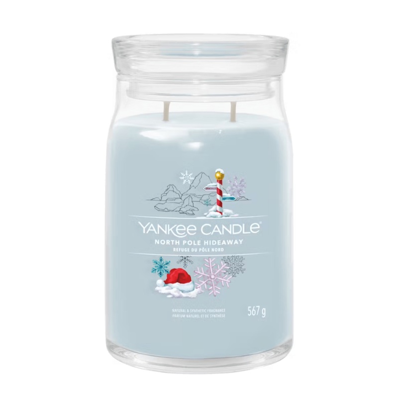 Yankee Candle North Pole Hideaway Signature Large Jar Candle