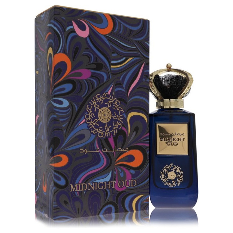 Ard Al Zaafaran Midnight Oud by Al Zaafaran For Men Eau De Parfum Spray (Unisex) 3.4 oz
