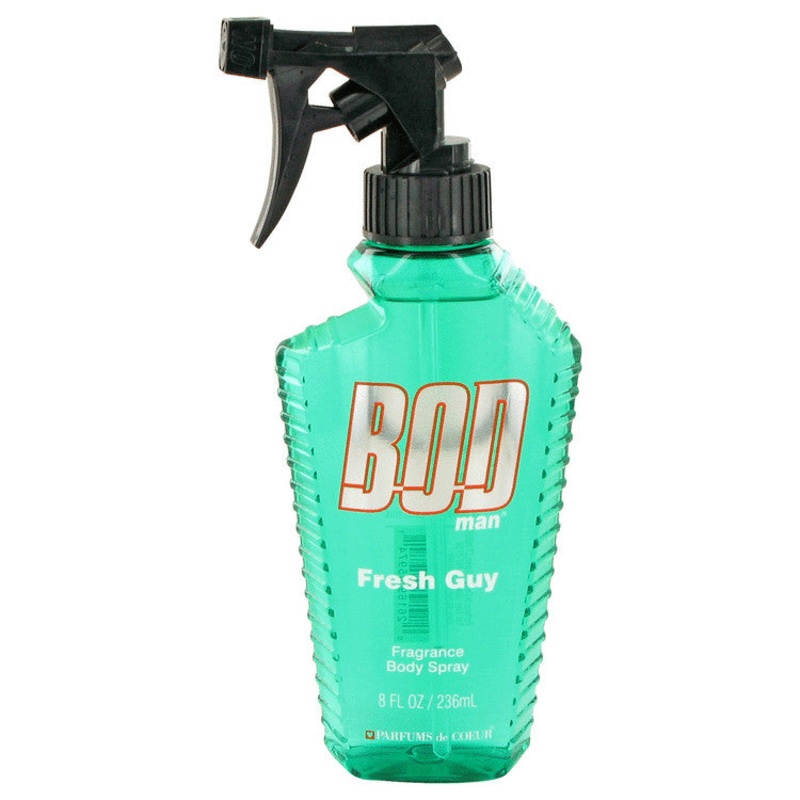 Bod Man Fresh Guy by Parfums De Coeur Fragrance Body Spray 8 oz for Men – Premium Designer Fragrance