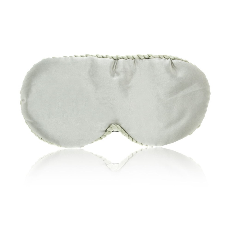 Spa Sister Silk Sleep Mask Celery