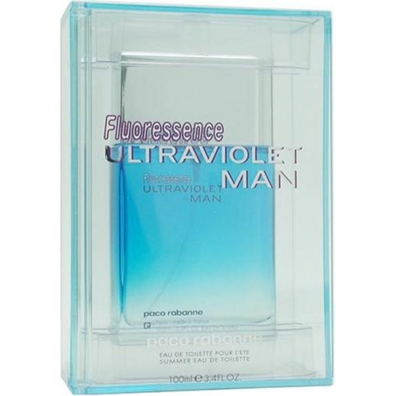 Ultraviolet Fluoressence by Paco Rabanne 3.4 Oz. Eau De Toilette For Men