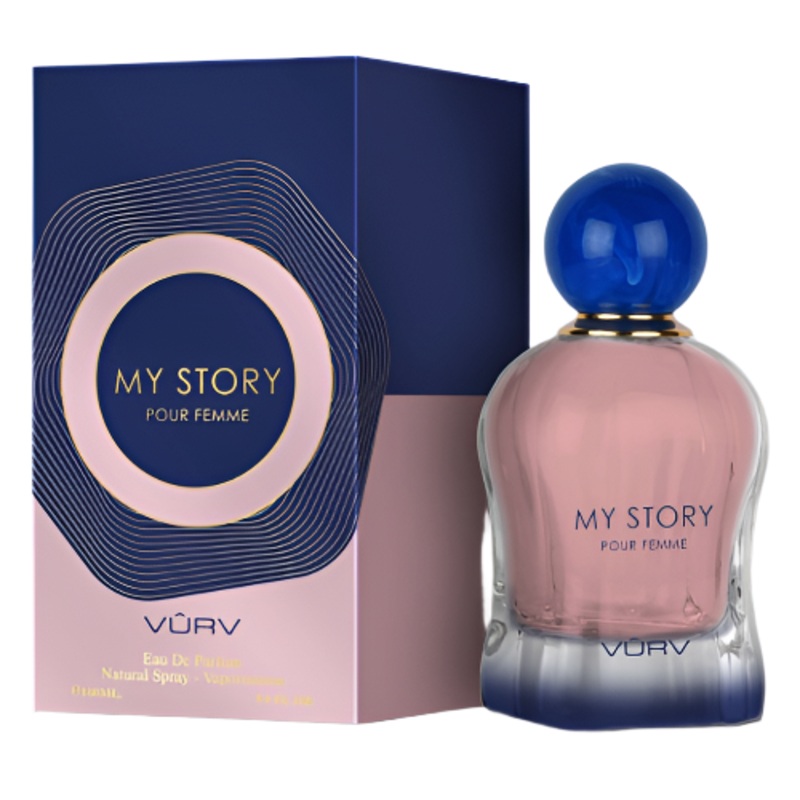 Lattafa Vurv My Story Eau De Parfum 3.4 Oz