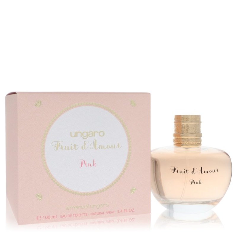 Ungaro Fruit D’amour Pink by Ungaro Eau De Toilette Spray 3.4 oz | Women Collection by AAA Beauty