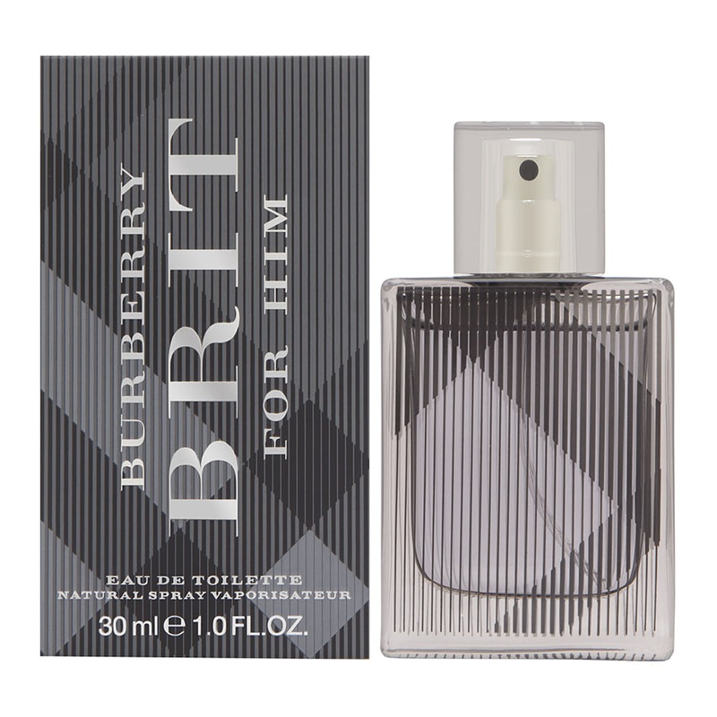 Burberry Brit by Burberry for Men 1.0 oz Eau de Toilette Spray (Discontinued Bottle)