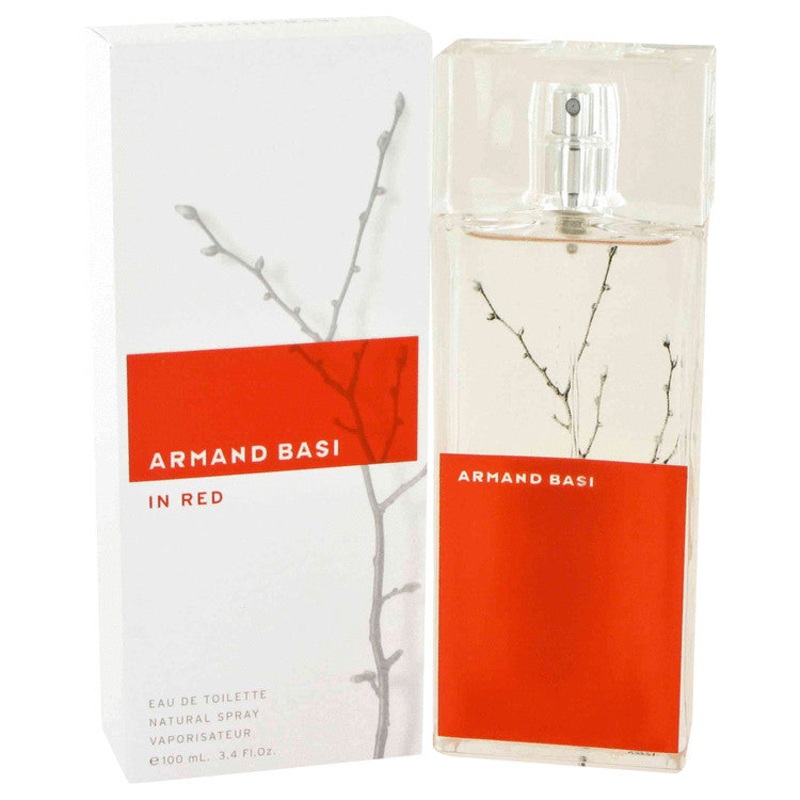 Armand Basi in Red by Armand Basi For Women Eau De Toilette Spray 3.4 oz
