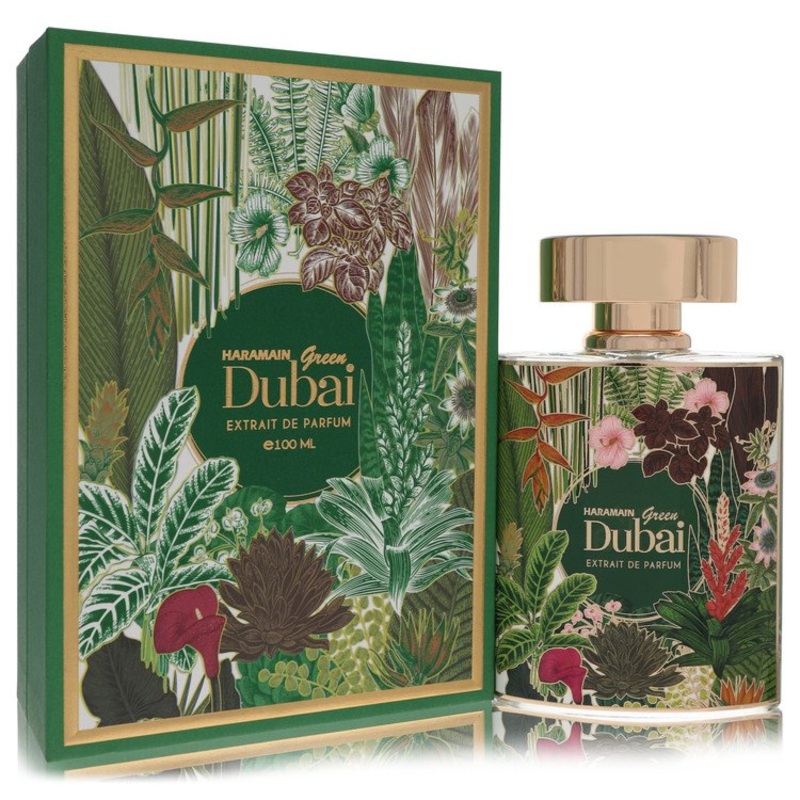 Al Haramain Green Dubai by Al Haramain For Women Extrait De Parfum Spray (Unisex) 3.3 oz