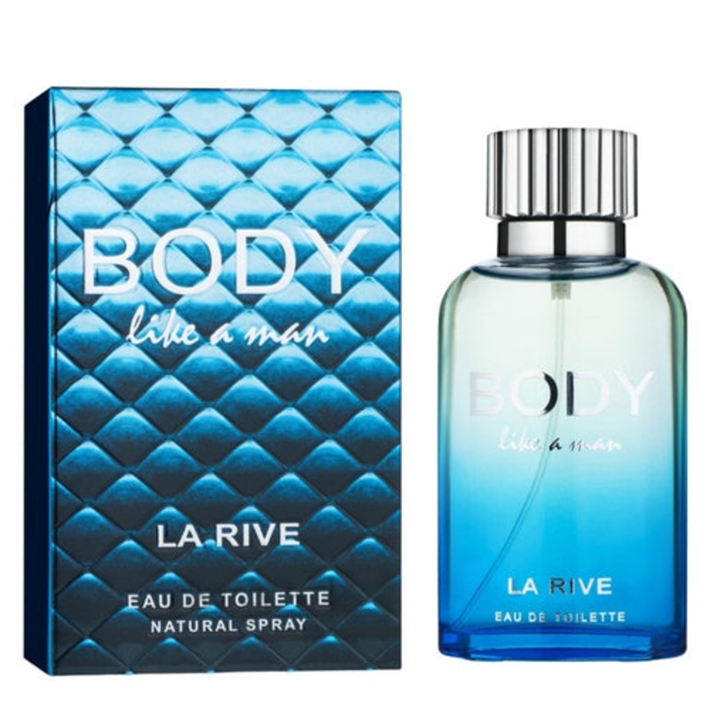 La Rive Body Like a Man EDT 3.4 oz / 100 ml