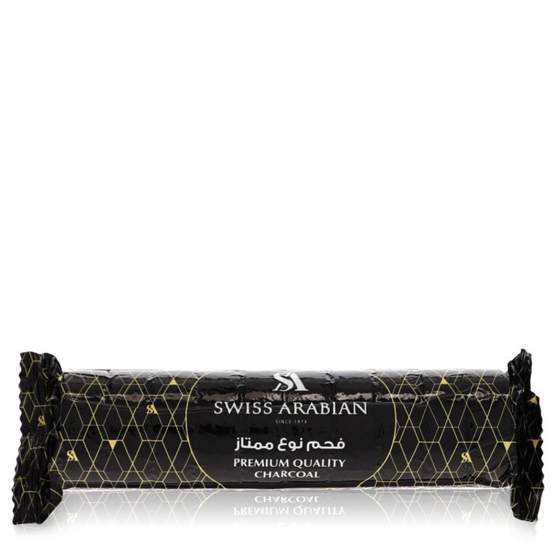 Swiss Arabian Premium Quality Charcoal by Swiss Arabian 10 pieces of Premium Charcoal Briquettes 33 mm for Men – Premium Designer Fragrance