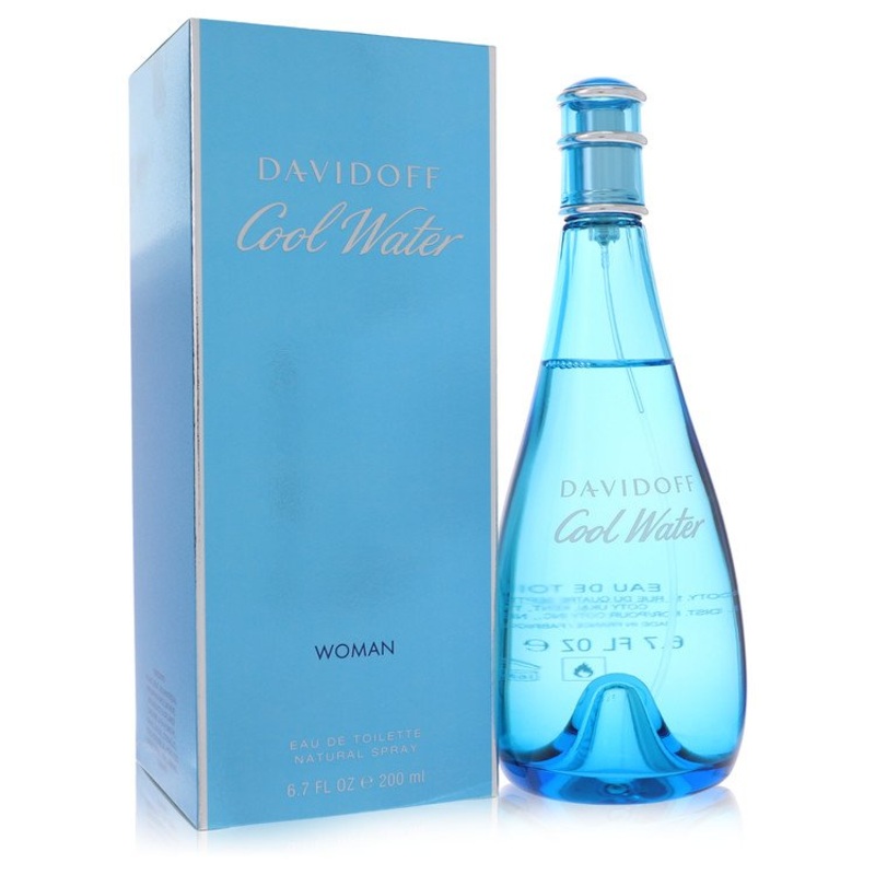 Cool Water By Davidoff Perfume 6.7 Oz Edt Spray For Women – Box