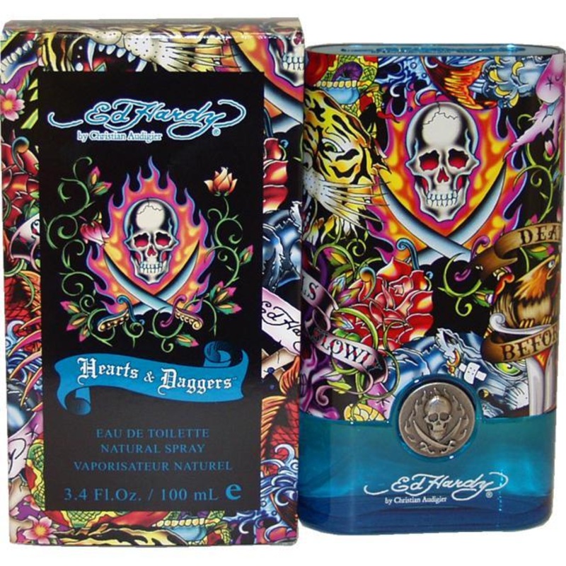 Ed Hardy Hearts And Daggers Eau De Toilette 3.4 oz.
