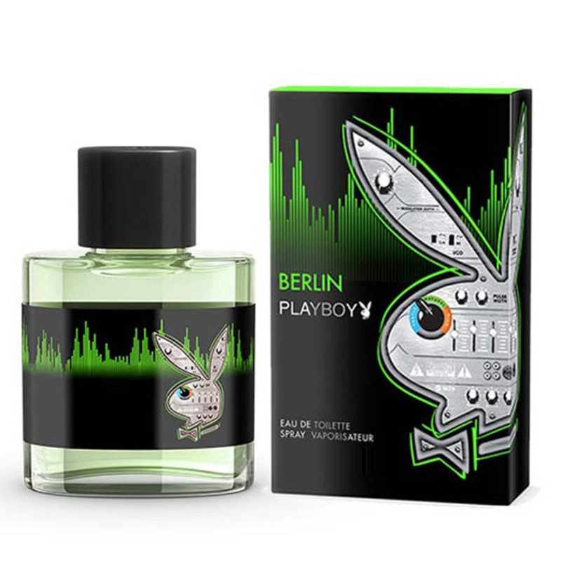 Playboy Berlin by Coty 3.4 Oz. Eau De Toilette For Men
