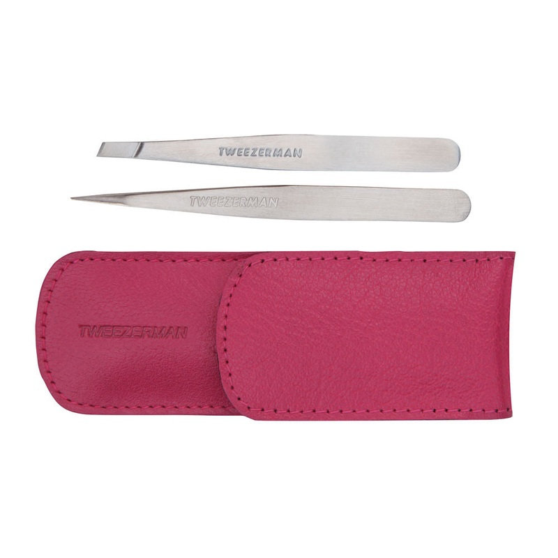 Tweezerman Petite Tweeze Set with Pink Case Model No. 4048-PKR