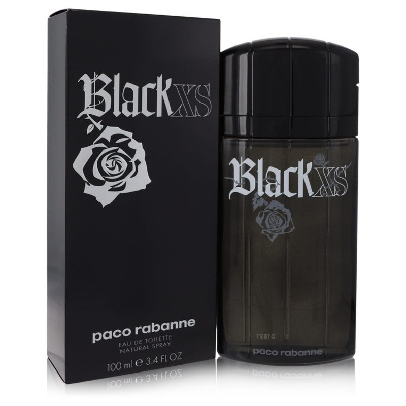 Black XS by Paco Rabanne Eau De Toilette Spray 3.4 oz for Men – Premium Designer Fragrance