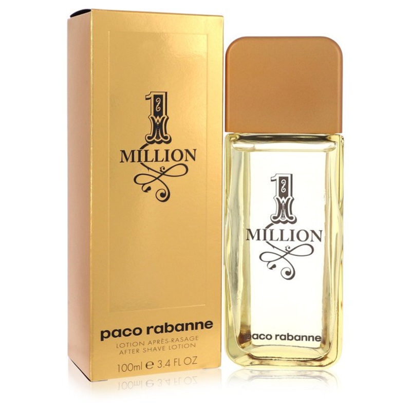 Paco Rabanne 1 Million By Paco Rabanne Cologne 3.4 Oz After Shave Lotion For Men – Box