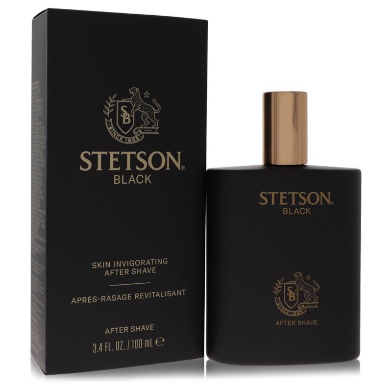 Stetson Black by Coty After Shave 3.4 oz for Men – Premium Designer Fragrance