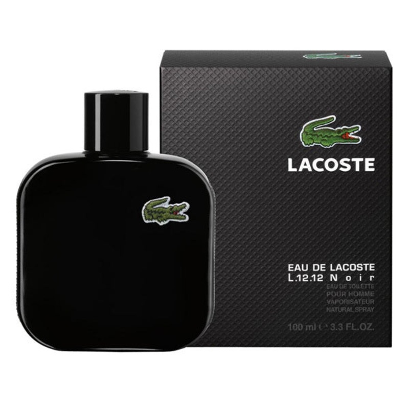 Eau de Lacoste L1212 Noir by Lacoste 5.9 Oz. Eau De Toilette For Men
