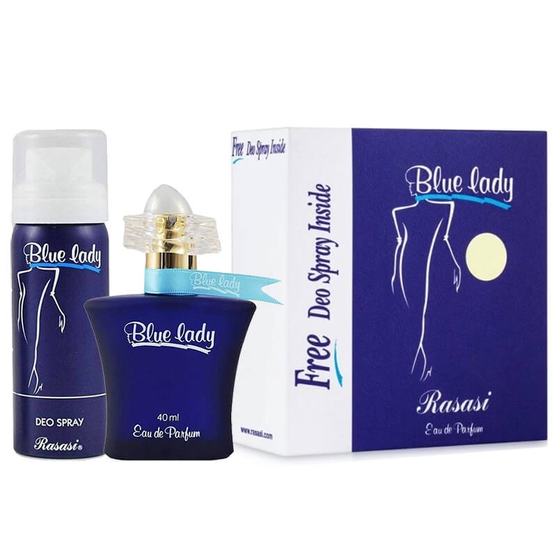 Rasasi Blue Lady 2pc Set 40ml EDP (L) SP