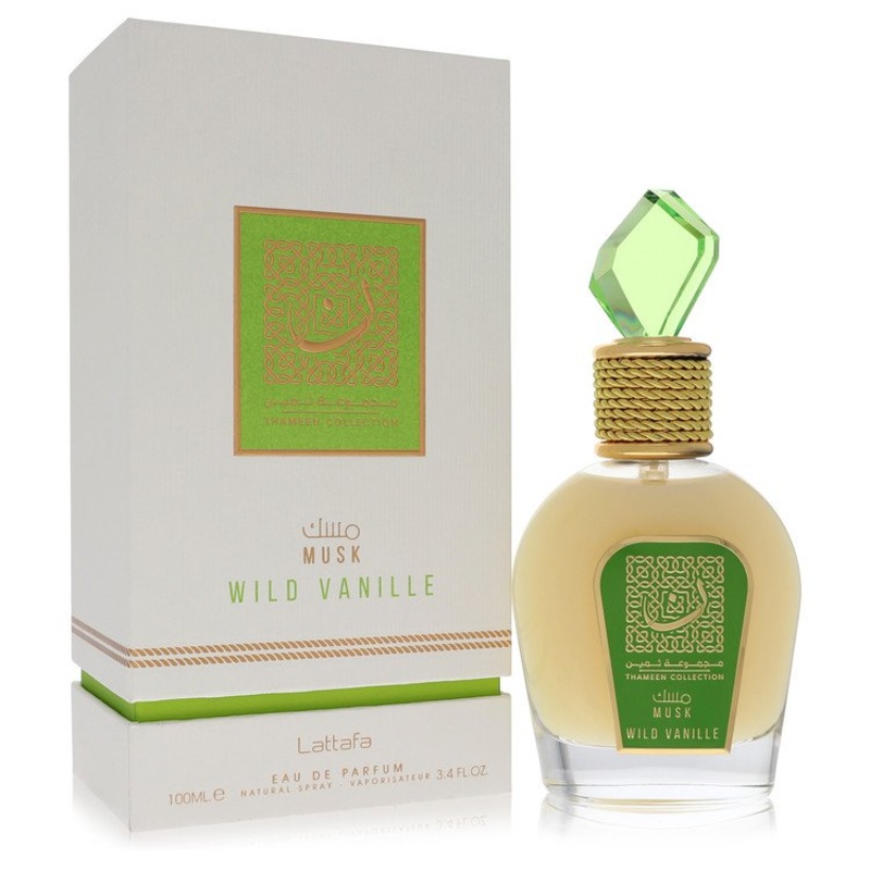 Musk Wild Vanille Thameen Collection By Lattafa Perfume 3.4 Oz Edp Spray For Women – Box