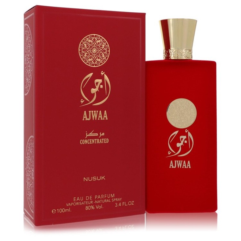 Ajwaa Concentrated by Nusuk Eau De Parfum Spray (Unisex) 3.4 oz for Men – Premium Designer Fragrance