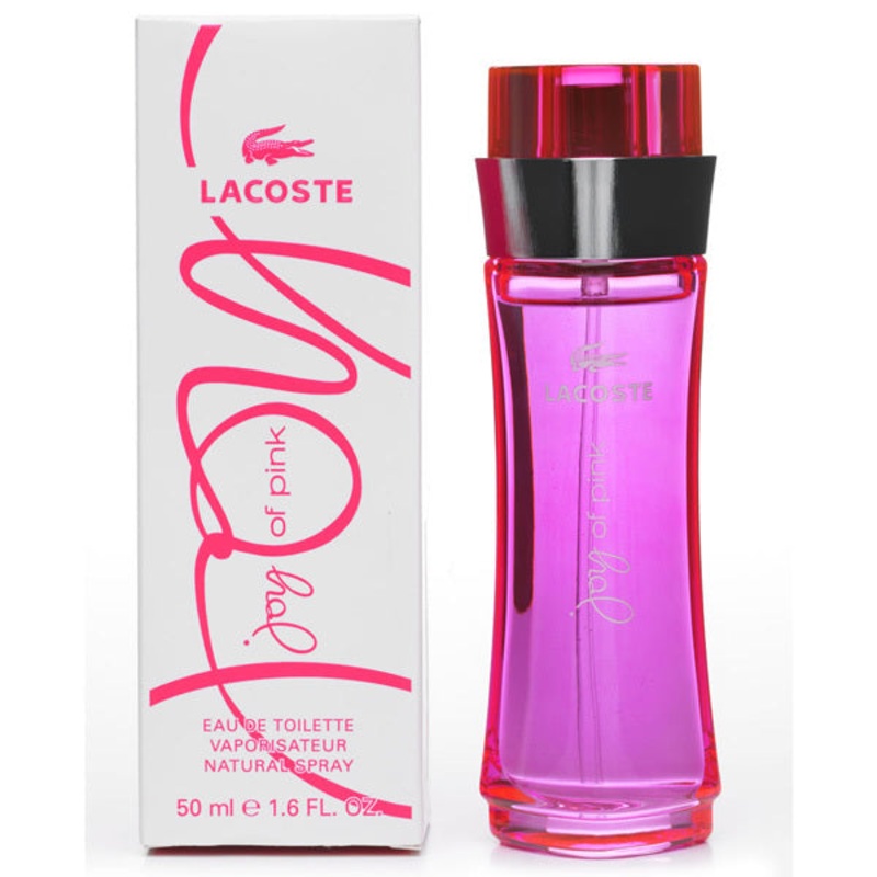 Joy of Pink by Lacoste 3.0 Oz. Eau De Toilette For Women