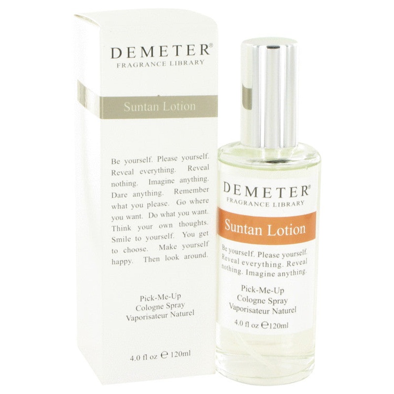 Demeter Suntan Lotion by Demeter For Women Cologne Spray 4 oz