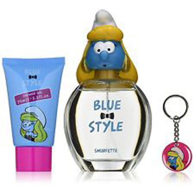 The Smurfs Gutsy Gift Set by The Smurfs 2 Piece Gift Set: 1.7 Oz Eau De Toilette Spray + 2.5 Oz Bubble Bath. For Men