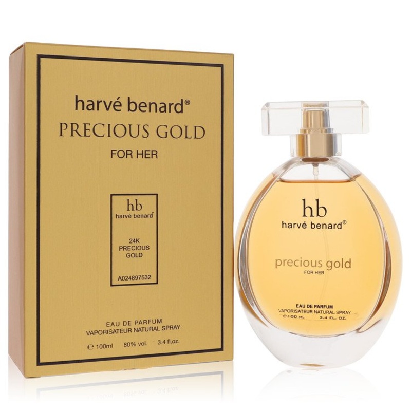 Precious Gold by Harve Benard Eau De Parfum Spray 3.4 oz for Women – Premium Designer Fragrance