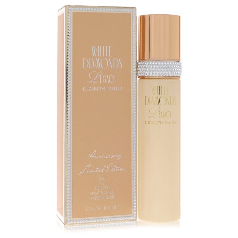 White Diamonds Legacy by Elizabeth Taylor Eau De Toilette Spray 3.3 oz for Women – Premium Designer Fragrance