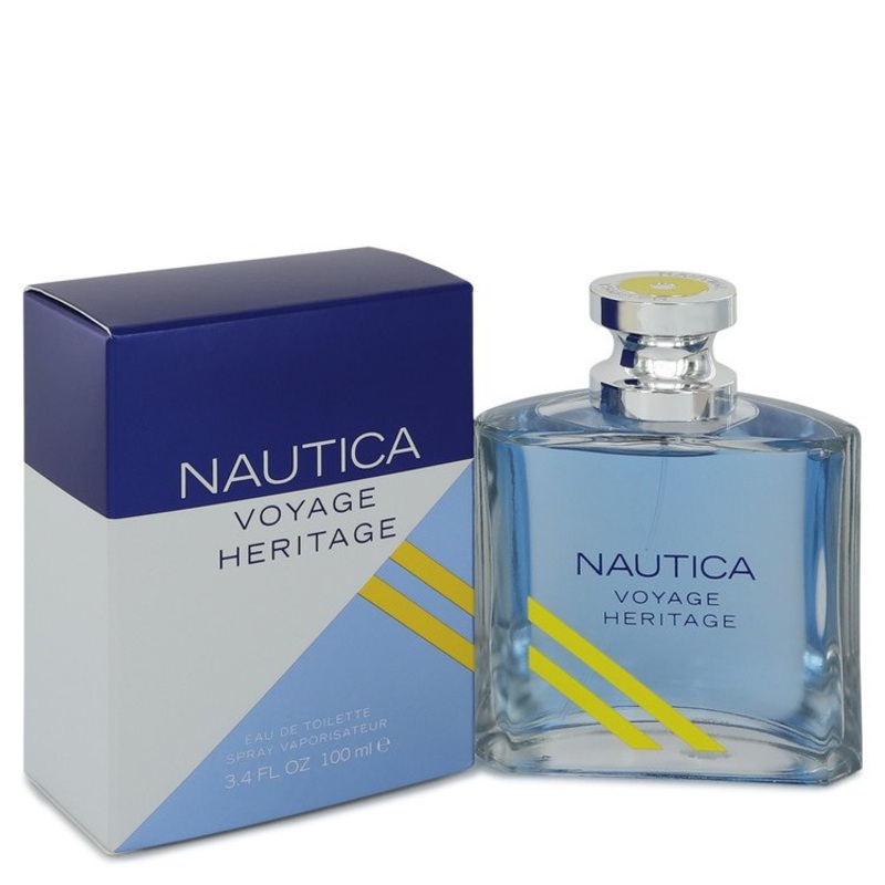 Nautica Voyage Heritage by Nautica For Men Eau De Toilette Spray 3.4 oz