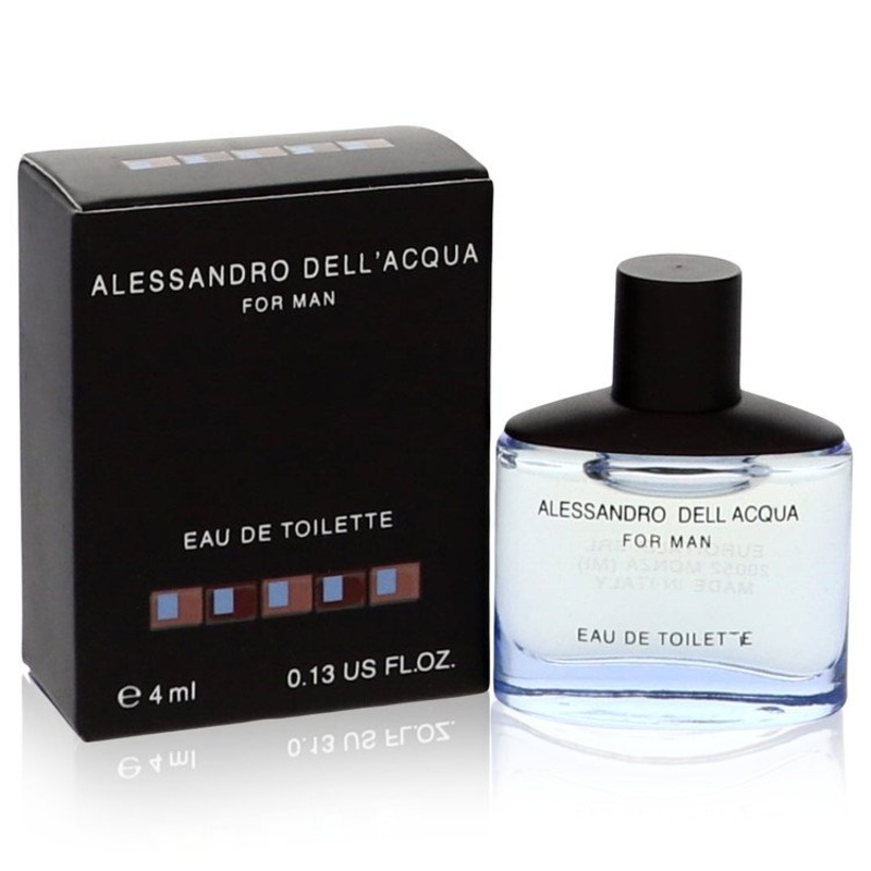 ALESSANDRO DELL AcqUA by Alessandro Dell Acqua Mini EDT Spray .13 oz for Men – Premium Designer Fragrance