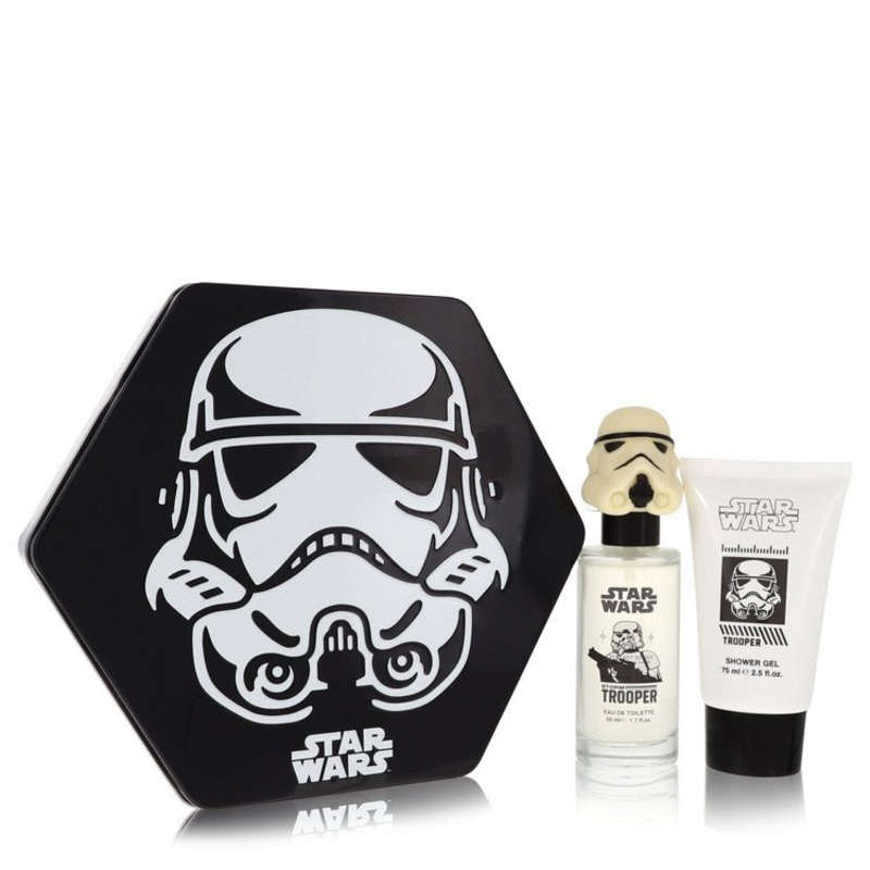 Star Wars Stormtrooper 3D by Disney Gift Set — 1.7 oz Eau De Toilette Spray + 2.5 oz Shower Gel for Men – Premium Designer Fragrance